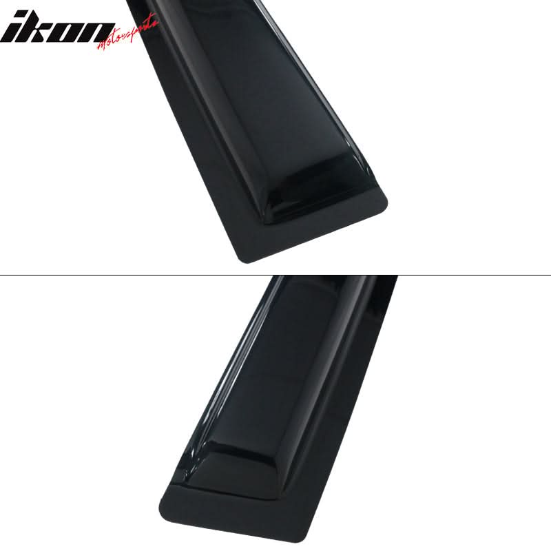 2014-2024 Jeep Cherokee Acrylic Window Visor Vent Rain Guard Deflector