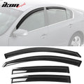 2007-2012 Nissan Altima Sedan Slim Style Visor Window Acrylic