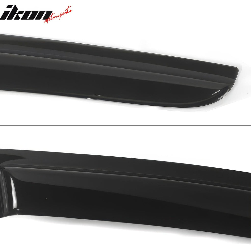 2009-2015 Nissan Maxima Tape On Window Visors Smoke Tinted Acrylic