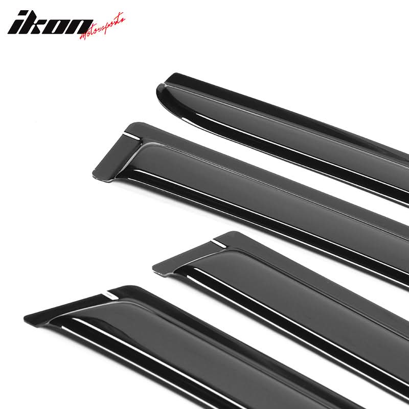 2015-2024 Nissan Murano Tape On Window Visors Rain Guard 4PC