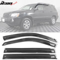 2001-2007 Toyota Highlander Slim Style Smoke Visor Window Vent Acrylic