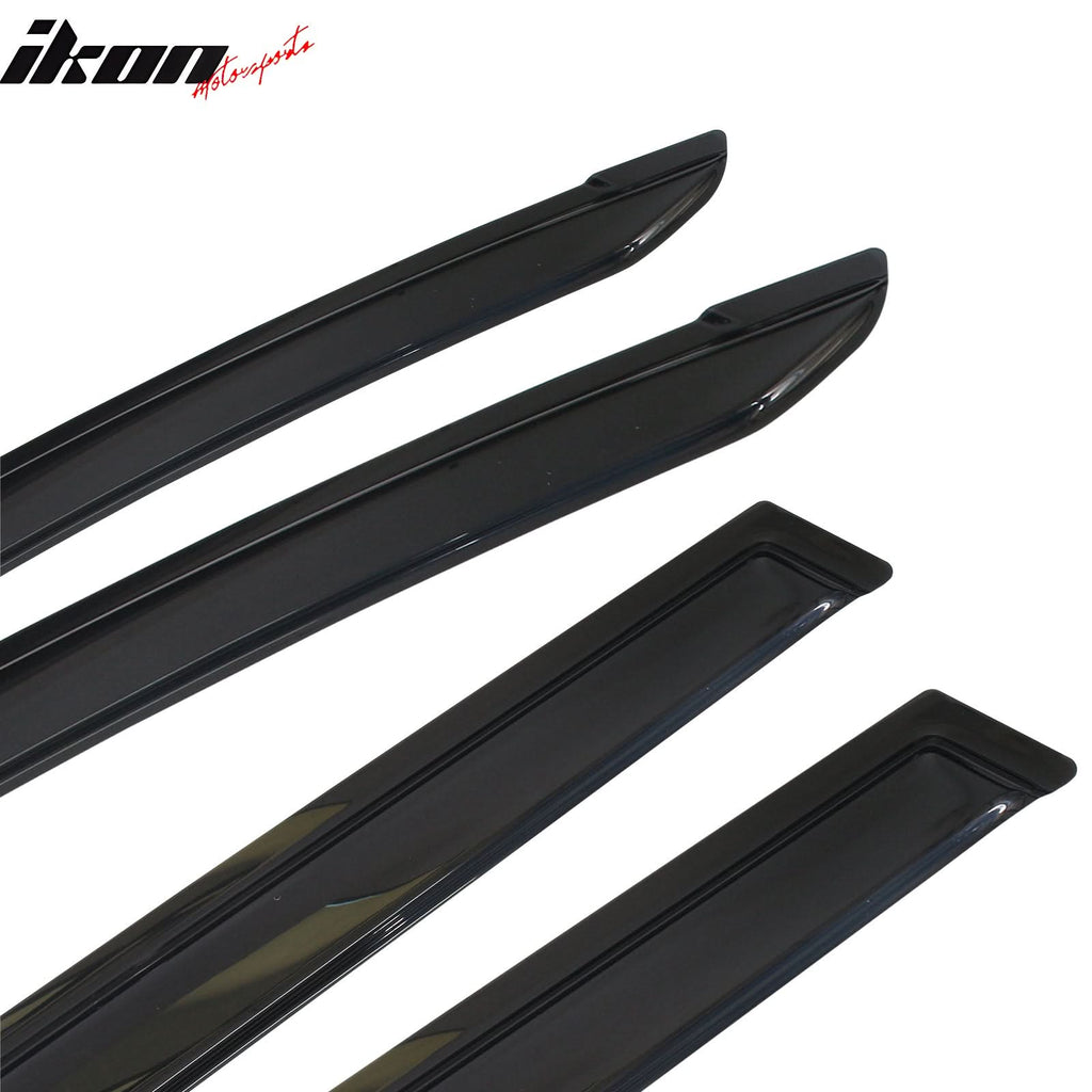 2013-2018 Toyota RAV4 Acrylic 4PC Window Visors Tape On Rain Guard