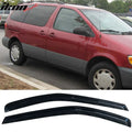 1998-2003 Toyota Sienna Slim Style Acrylic Window Visors Sun Shade 2PC