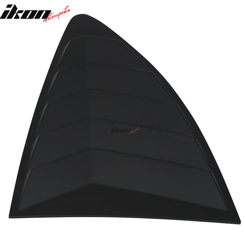 2013-2020 Subaru BRZ IKON Style Rear Window Louver Guard ABS