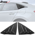 2022-2023 Honda Civic 11th Gen 4DR Sedan Side Window Louver Vent ABS
