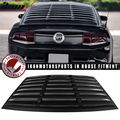 2005-2014 Ford Mustang GT V6 V8 Matte Black Rear Window Louver ABS