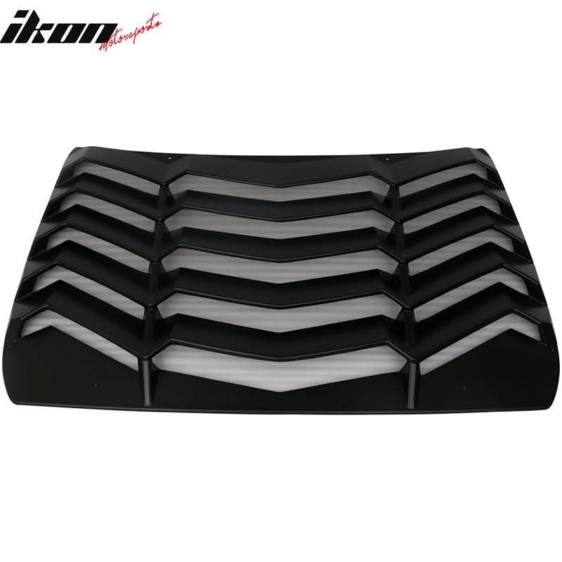2016-2021 Honda Civic Sedan Rear Window Louver Side Quarter Scoop ABS