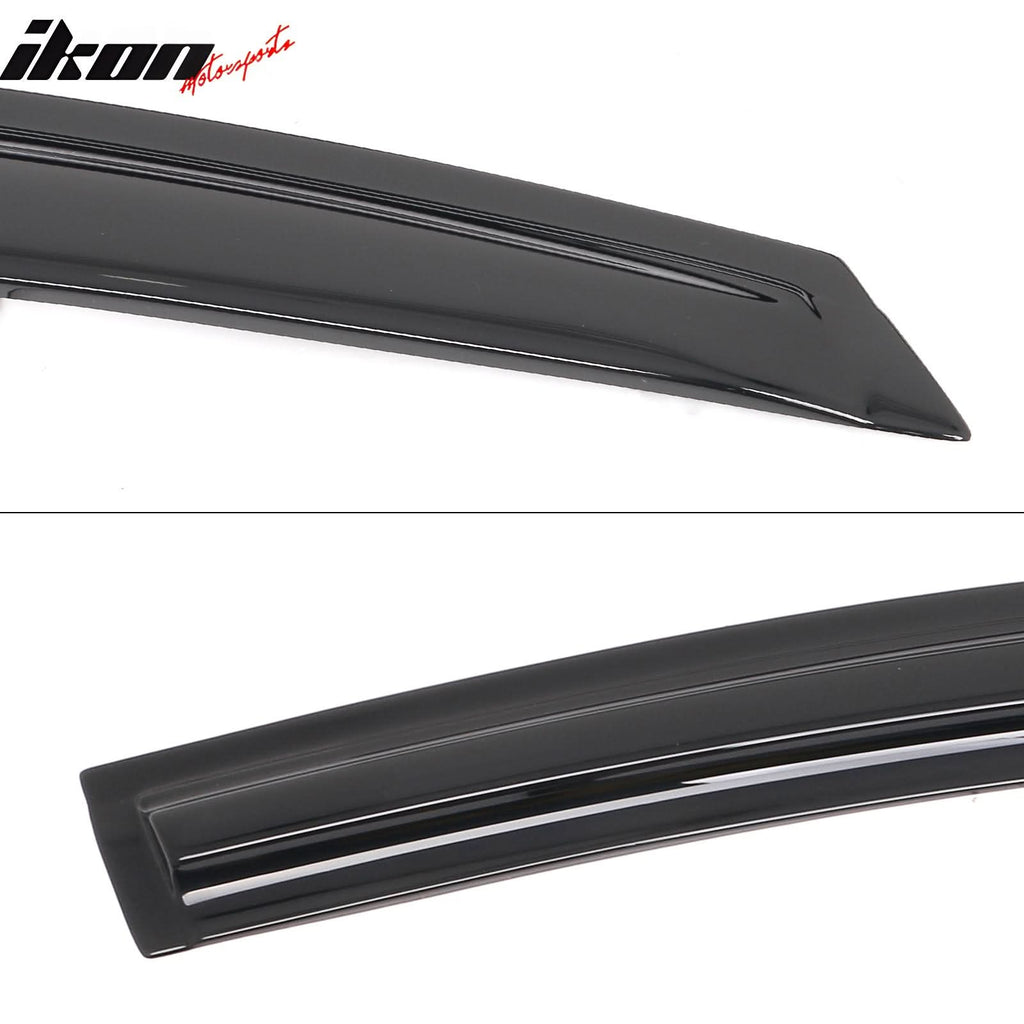 2015-2019 Hyundai Sonata Mugen Style Smoke Tinted Window Visor Acrylic