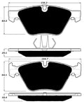 Porterfield Brake Pads for 2013 BMW Z4 sDrive28i