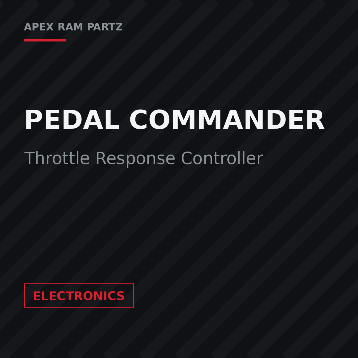 Pedal Commander Throttle Response Controller