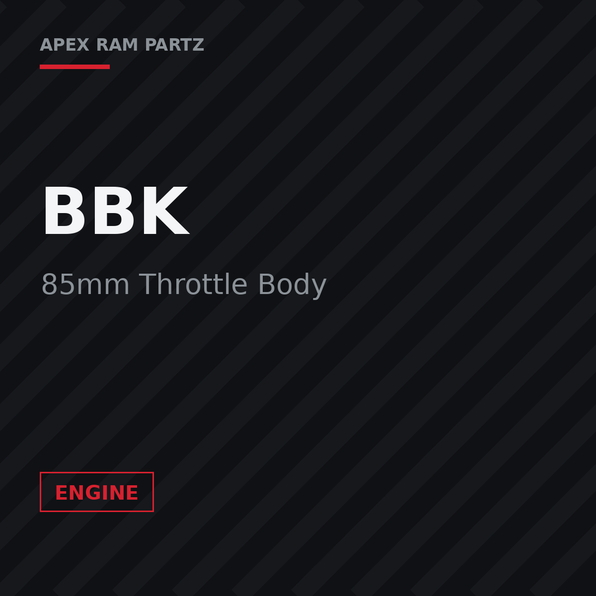 BBK 85mm Throttle Body