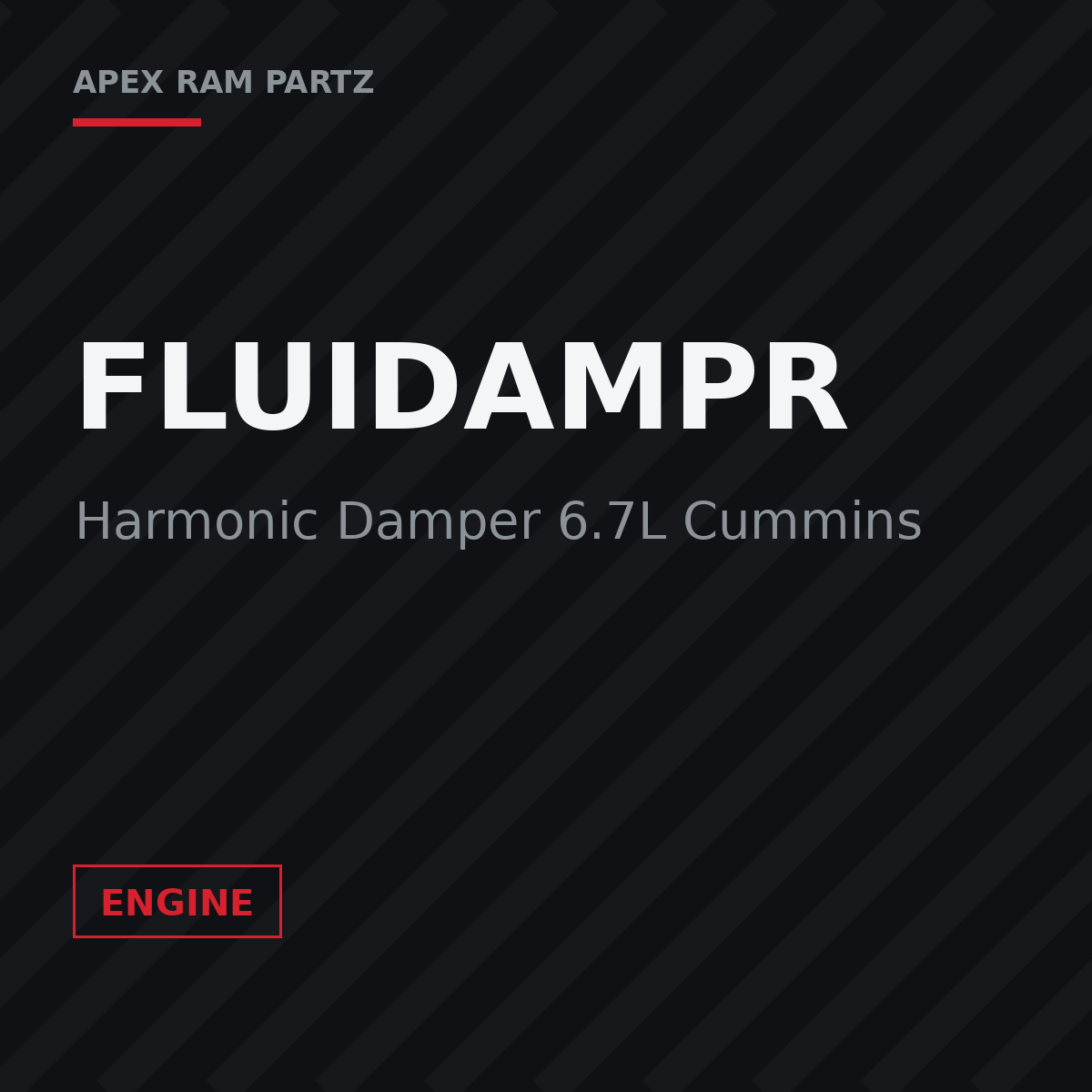 Fluidampr Harmonic Damper