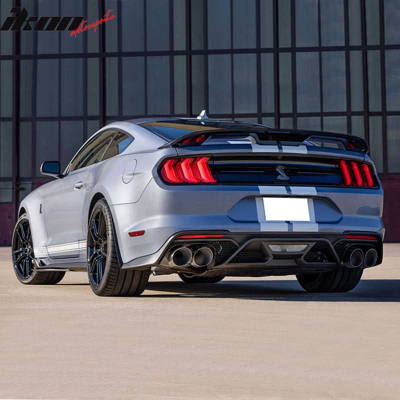 2015-2023 Ford Mustang GT500 Style Rear Trunk Spoiler Wing ABS