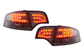 Audi A4 (B7/8E) Sedan Chrome Smoke LED Taillights Set (2004-2007)