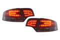 Audi A4 (B7/8E) Sedan Red Smoke LED Taillights Set (2004-2007)