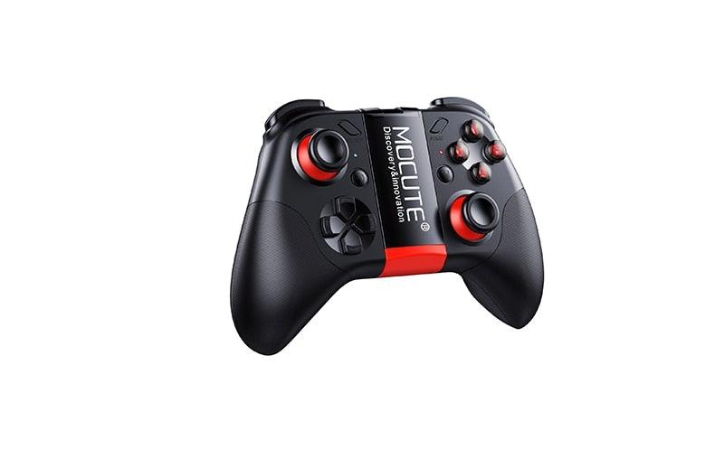 Black Solid Bluetooth Joystick Smartphone Trigger Gamepad Controller Compatible With TV PC Laptop
