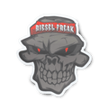 BLACKED OUT SKULLY HEAD DECAL