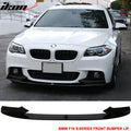 Fits 11-16 F10 Performance Chin Front Lip Black Sapphire #475