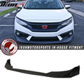 2016-2018 Honda Civic 2dr Sedan JS Racing Front Bumper Lip Spoiler PU
