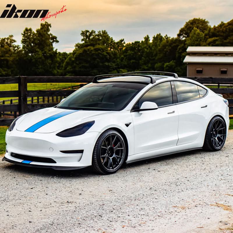 2017-2023 Tesla Model 3 Front Lip Spoiler PP IKON Style