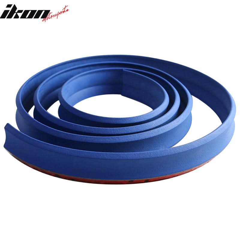 Universal Type 1 100" 8.5FT Front Bumper Lip Side Splitter Rubber Foam