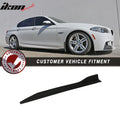 Universal V5 Side Skirts Winglet Wind Blades Rocker Splitter PU 2PC