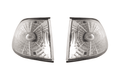 BMW 7-Series E38 Clear Chrome Front Corner Lights 1994-1998