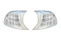 BMW E46 2D/Cabrio Crystal Clear Screw On LED Corner Lights (2002-2003)