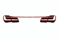 BMW F02 7 Series Red LED Luxury Beam Style Tail Lights (2008 - 2015)