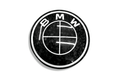 BMW Roundel Emblem Covers - Forged Carbon Fiber Style Emblem