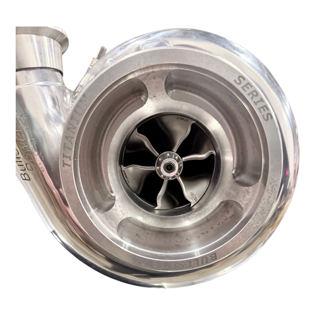 Bullseye 80mm titanium turbo