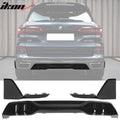 2019-2023 BMW G05 X5 M Sport Black Rear Aprons Rear Diffuser ABS 2PCS