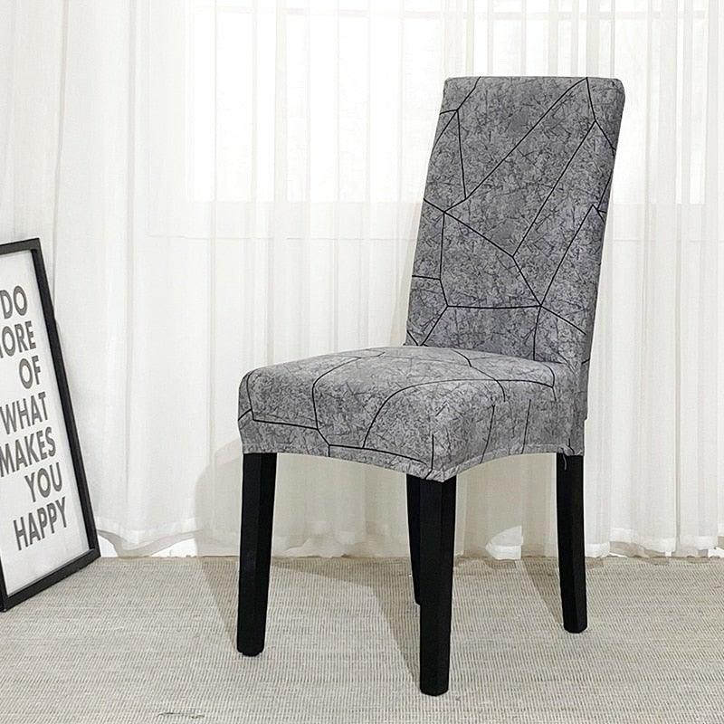Chair Covers For Dining Room Stretch Spandex Removable Washable Anti-dust Seat Slipcover Multicolor  Chair covers  Chair Covers For Dining Room With Printed Patterns Easy Slip-on Stretchy Dining Room Chair Covers