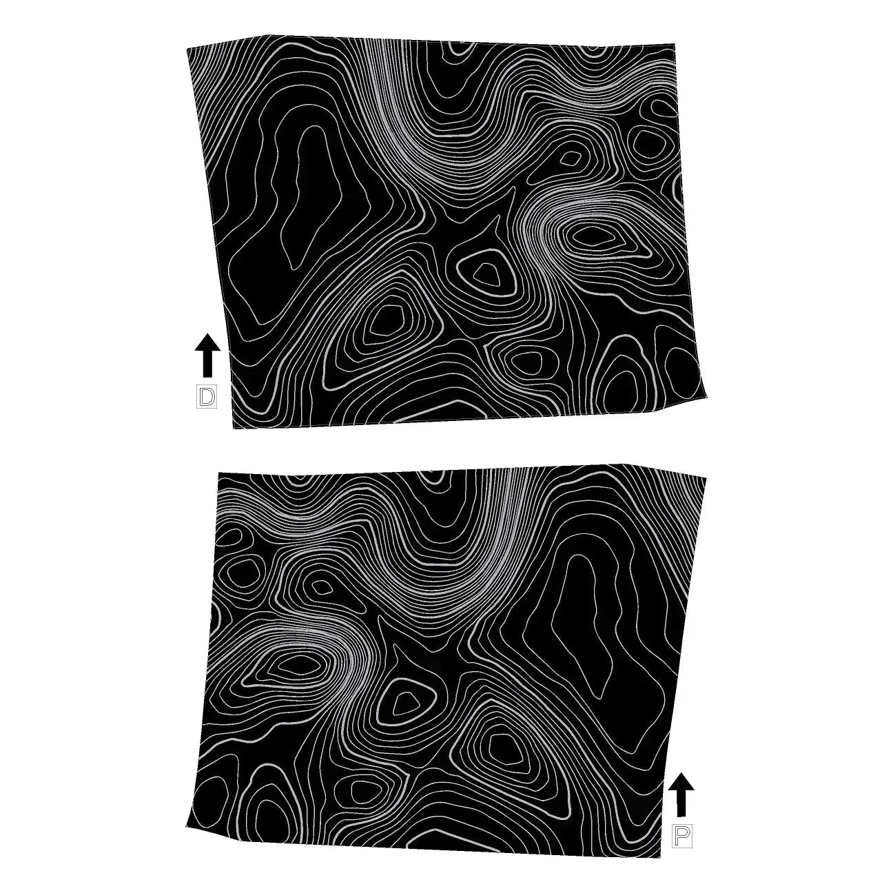 Topographic Glovebox Panel Protection - 2024+ Land Cruiser