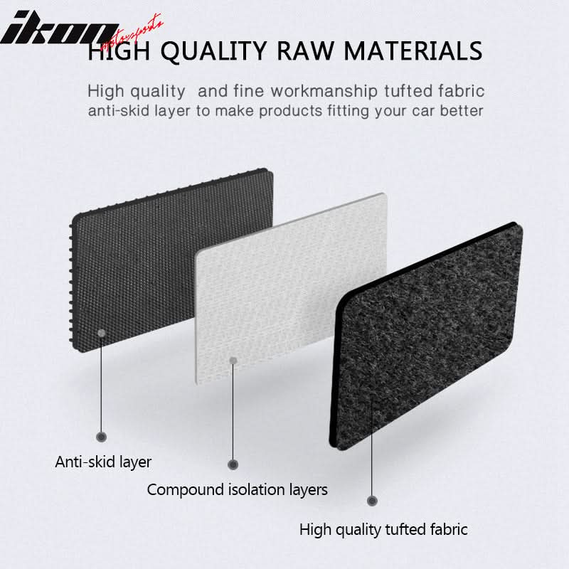2007-2012 BMW E70 X5 Floor Mat Carpet Nylon