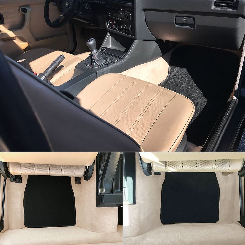 1984-1991 BMW 3 Series Coupe Car Floor Mats Carpet 4PC Nylon