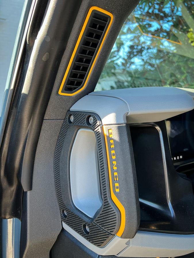 Defroster Vent Outline (Standard Series) - 2021+ Bronco