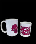 Diesel Freak Pink Stacked Coffee Mug