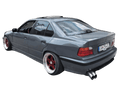 E36 Sedan Complete Over Fender Set - With Door Handle Cut-Outs (1990-1999)