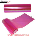 Neo Film Laminate Pink Headlight Tail light Fog 2 piece Left + Right