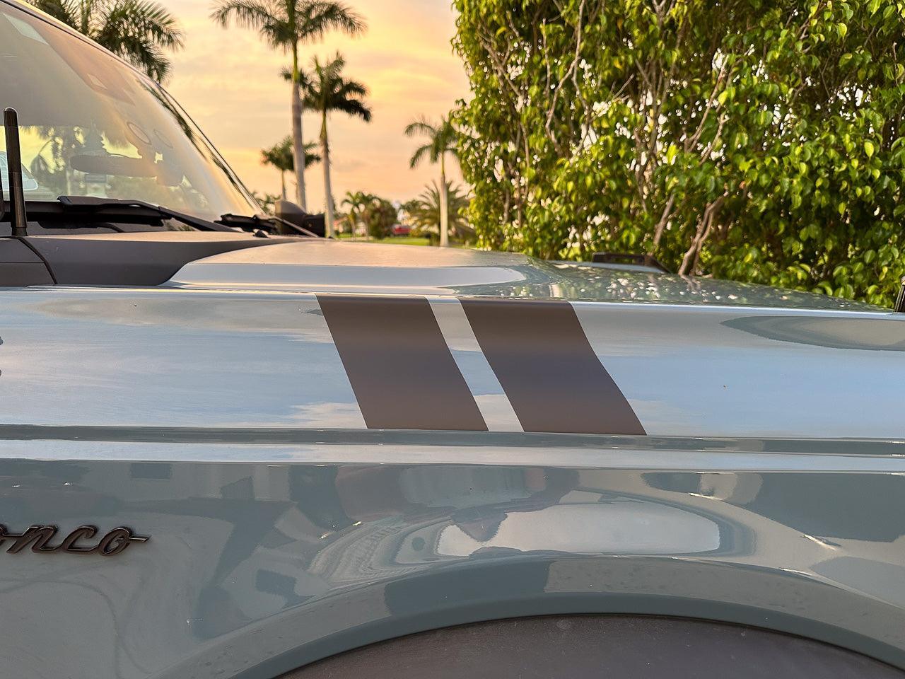 Fender Racing Stripes - 2021+ Bronco (non-Raptor)