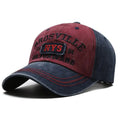 Washed Embroidered Baseball Cap | Unisex Casual Cotton Outdoor Hat