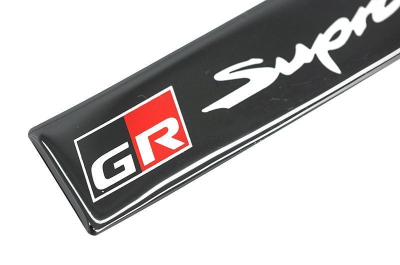 GR Supra Emblem Inserts for Weathertech Floor Mats (Single) - 2020+ Supra