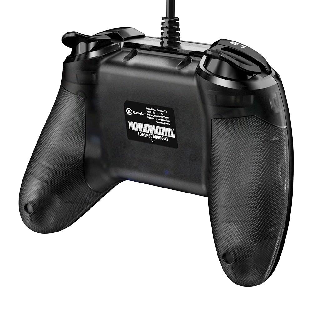 High Performance USB Wired Joystick Gamepad Controller Along With Vibration And Turbo Function Compatible With PC Laptop Monitor Tablet