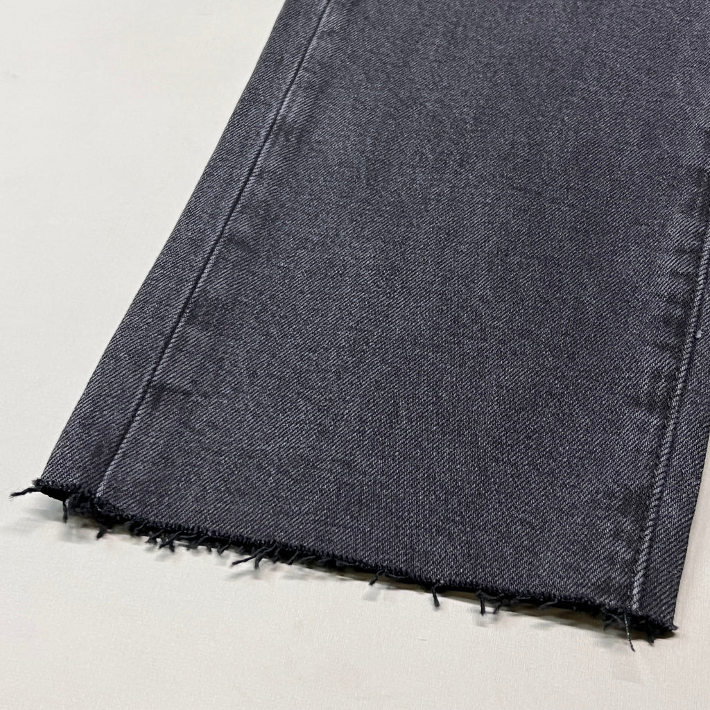 ARTICLES OF SOCIETY Kate Eleele Raw Hem Cropped Jeans Women's Sz 27 Black 4810TQB-720 (New)