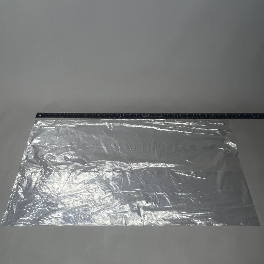 500-PACK BURKHART Dental Half Chair Barrier Covers 16 x 14 x 30 Clear 72721473 (New)