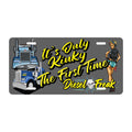 Kinky Pin-up License Plate