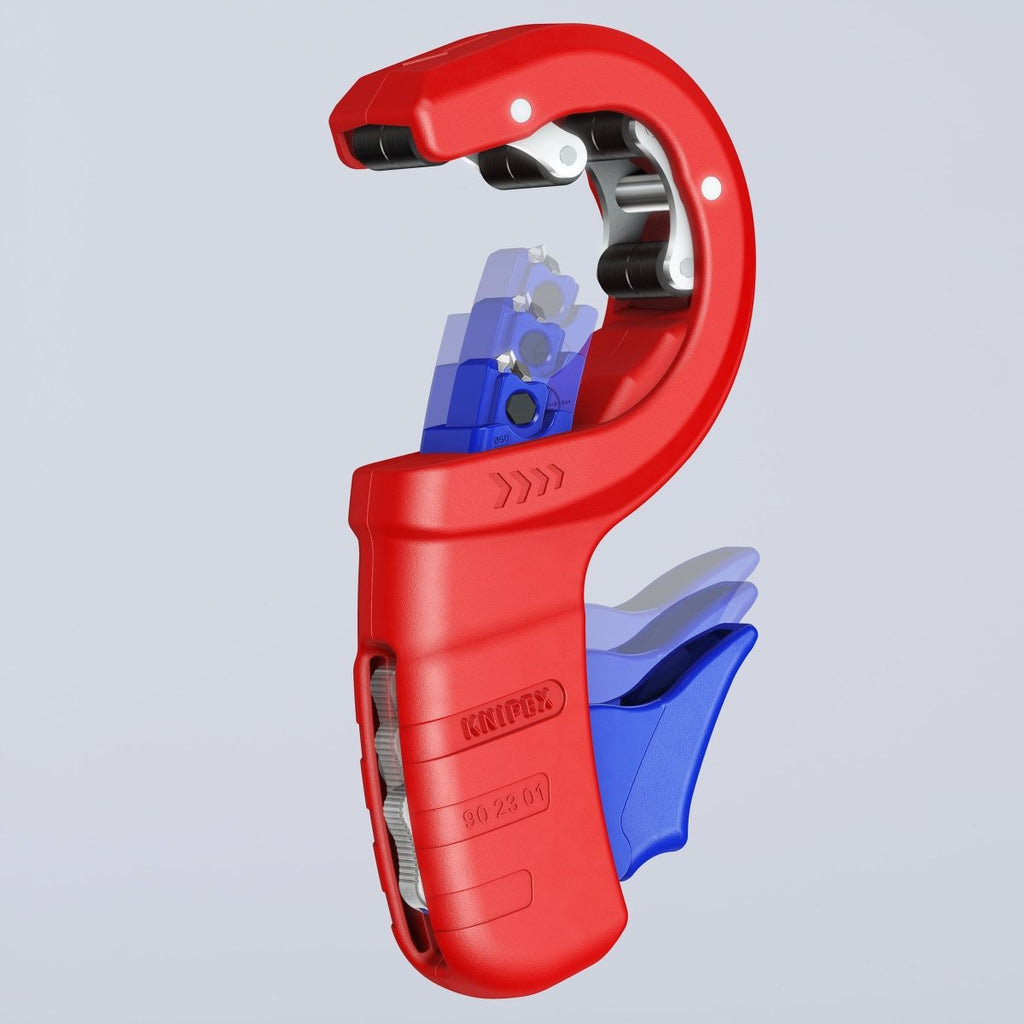 Knipex DP50 Plastic Drain Pipe Cutter 8" 90 23 01 BKA
