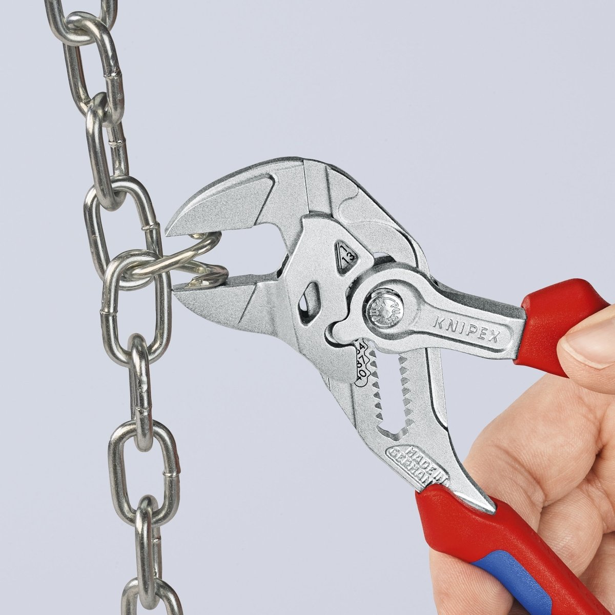 Knipex Pliers Wrench Comfort Grip 7" 86 05 180