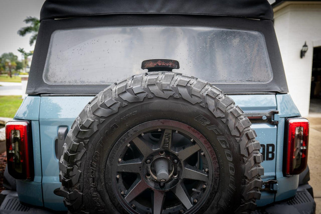 Laser Series Acrylic Third Brake Light Overlay - 2021+ Bronco